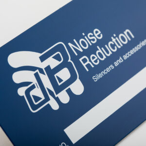 White Coated Steel Nameplates